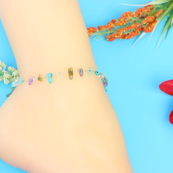 Elegant Handmade Anklet – Perfect for Women & Girls | Ideal Gift Option, DYC1748 - Picture 1 of 11